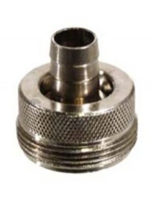 C156 BEER LINE CLEANING ATTACHMENT Chrome Plated Brass from Krome Dispense 1-1/8″ x 18 UNEF X 3/8" Tailpiece
