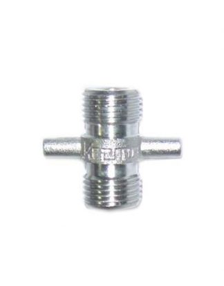 C215 DUPLEX LINE CLEANING COUPLER Beer Line Cleaning Attachment Krome Dispense 5/8″ BSP Male x 5/8″ BSP Male