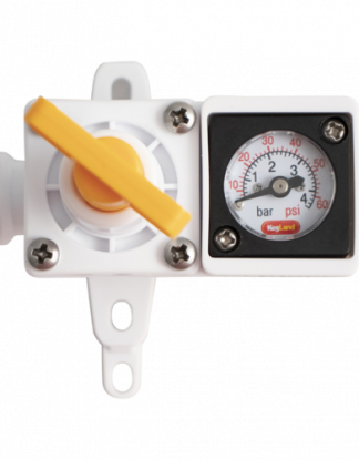 DUOTIGHT INLINE SECONDARY REGULATOR 8mm (5/16") With Push To Connect Acetal Plastic John Guest type Push-In Draft Fittings