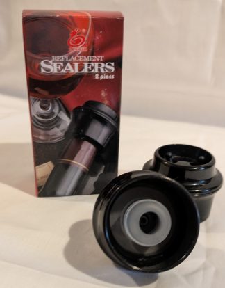 2PK WINE SAVERS Replacement Wine Bottle Sealers Vacuum Stoppers for the Original Wine Saver Vacuvin Snail and Other Sealer Systems