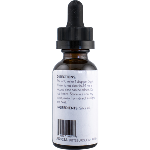 1oz SILAFINE Food Grade Beer Fining Clearing Agent For Crystal Clear Beer AD103A Colloidal Silica - Image 3