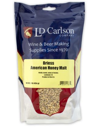 1LB Briess American HONEY MALT 25L Melanoidan Brewers Malted Barley 1783A - Unmilled