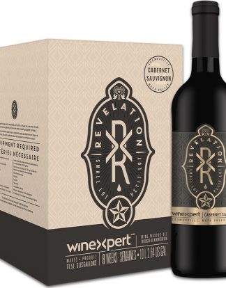 REVELATION Small Lot NAPA VALLEY CABERNET SAUVIGNON KIT (LIMITED) 'A Big Red' Wine Kit Winexpert Reserve Limited Series 11.5L - Makes 3 Gallons of Fine Red Wine