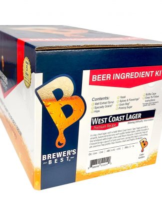 WEST COAST LAGER Premium Beer Kit Ingredient Package from Brewer's Best LD Carlson 1014