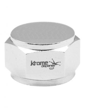 SHANK CAP OFF C5504 5/8″ Stainless Steel Cap and Washer Threaded same as Hex Beer Nut for Draft Beer Shank Assembly