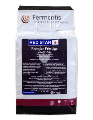 500g Brick Wine Yeast Red Star PREMIER PRESTIGE for Whites and Rose