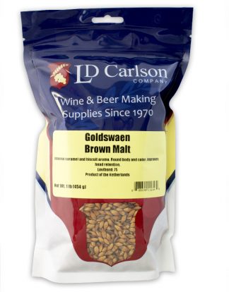 1LB GOLDSWAEN BROWN MALT 75L (NL) Uncrushed 1616A