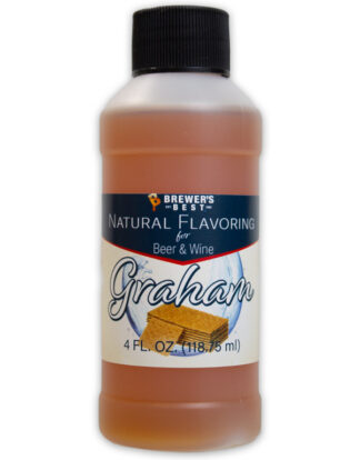 GRAHAM CRACKER Natural Flavoring 4oz Extract from Brewers Best